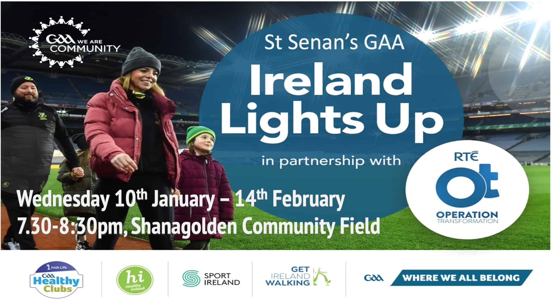 st senans ireland lights up